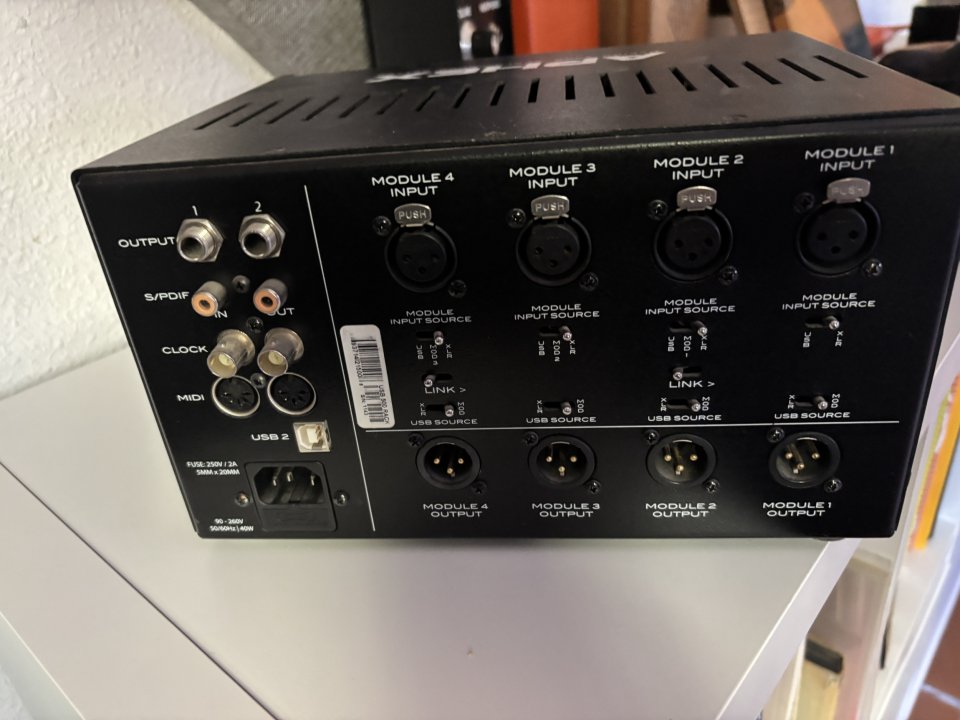 Aphex USB500 - Rack Serie 500 e Interfaz USB de segunda mano · Foto 2 de 5 · Granada · 450 €