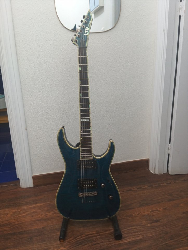Esp Ltd mh1000 Deluxe del 2011 made in Korea de segunda mano · Foto 8 de 8 · Murcia · 900 €