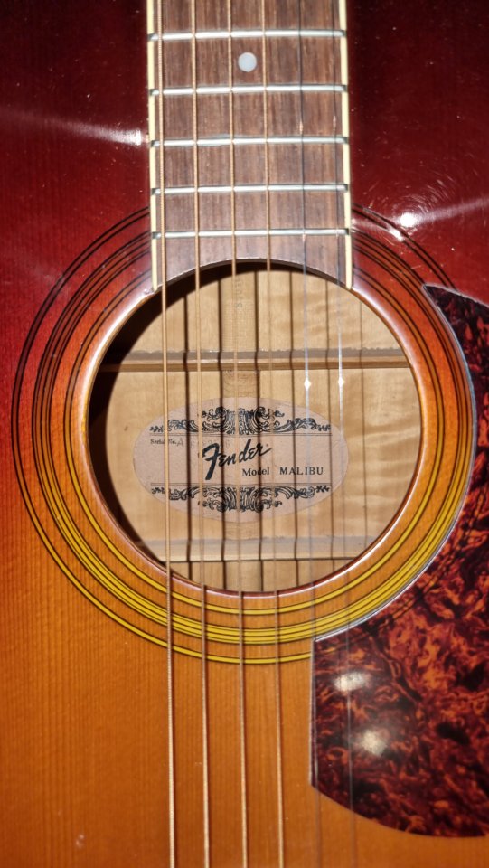 Fender Malibu Korea 1996 acústica + funda de segunda mano · Foto 4 de 10 · Madrid · 320 €