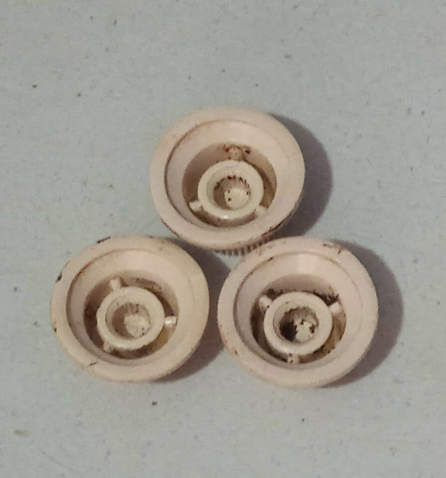 Botones originales Stratocaster relic total!