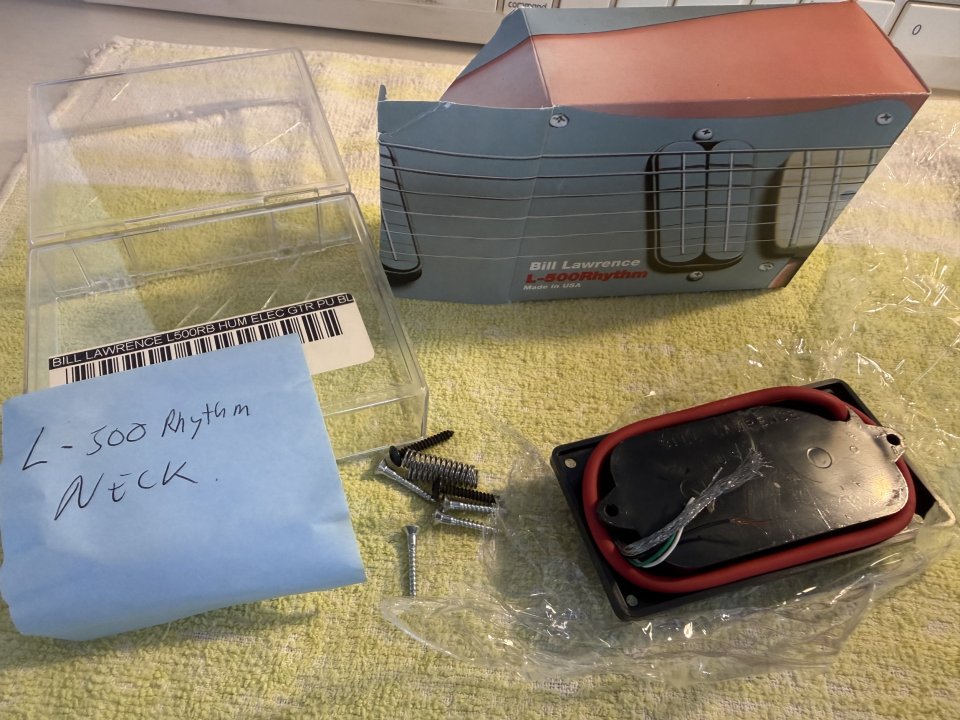 Bill Lawrence USA L500R NEW