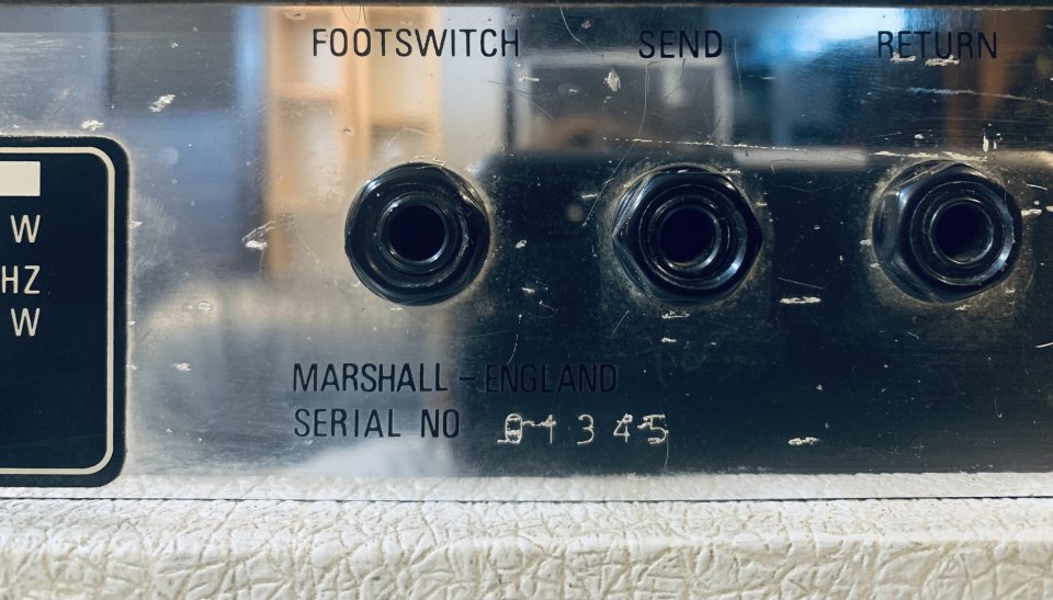 Marshall Silver Jubilee 2553 de 1987 de segunda mano · Foto 7 de 10 · Sevilla · 3800 €