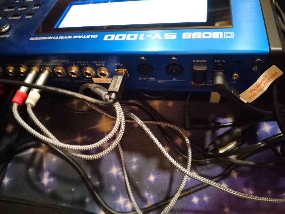 BOSS SY-1000 sintetizador guitarra (factura en garantía)