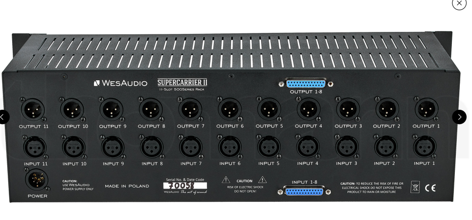 WESS Audio Supercarrier II de segunda mano · Foto 2 de 4 · Asturias · 600 €