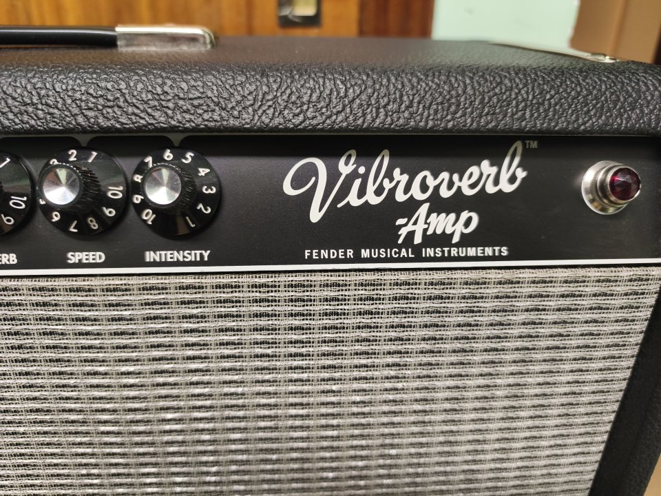 Fender Vibroverb Custom shop '64 Cesar Diaz Mods