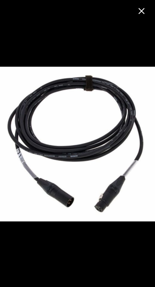 Cable Alemán de alta gama (para microfono)!