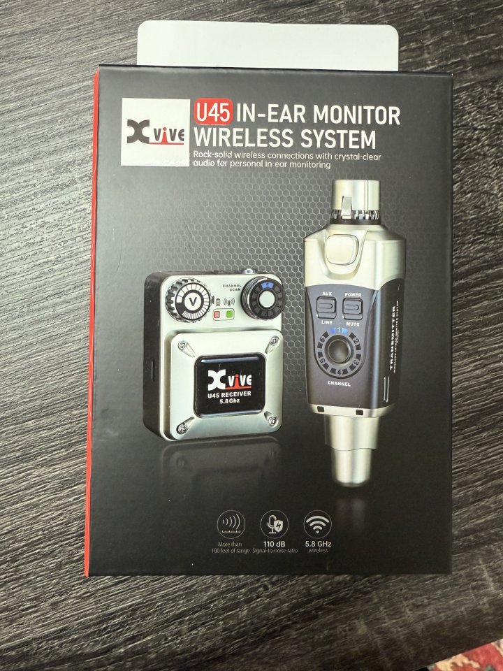 Xvive U45 In ear sytem