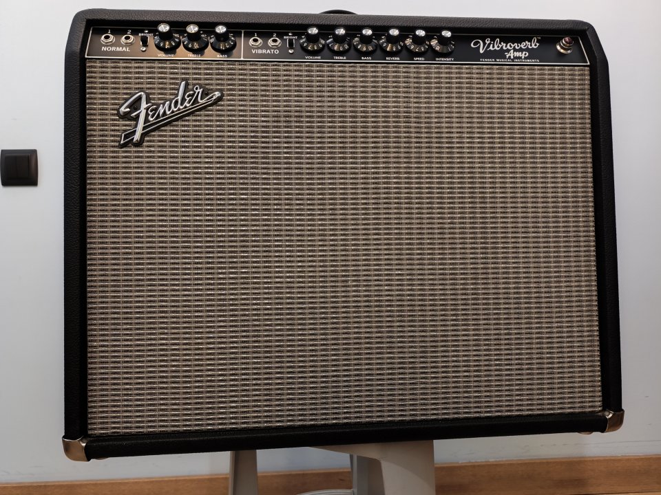 Fender Vibroverb Custom shop '64 Cesar Diaz Mods