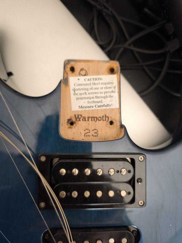 Superstrato warmoth USA. Seymour duncan, dimarzio, Floyd rose original.