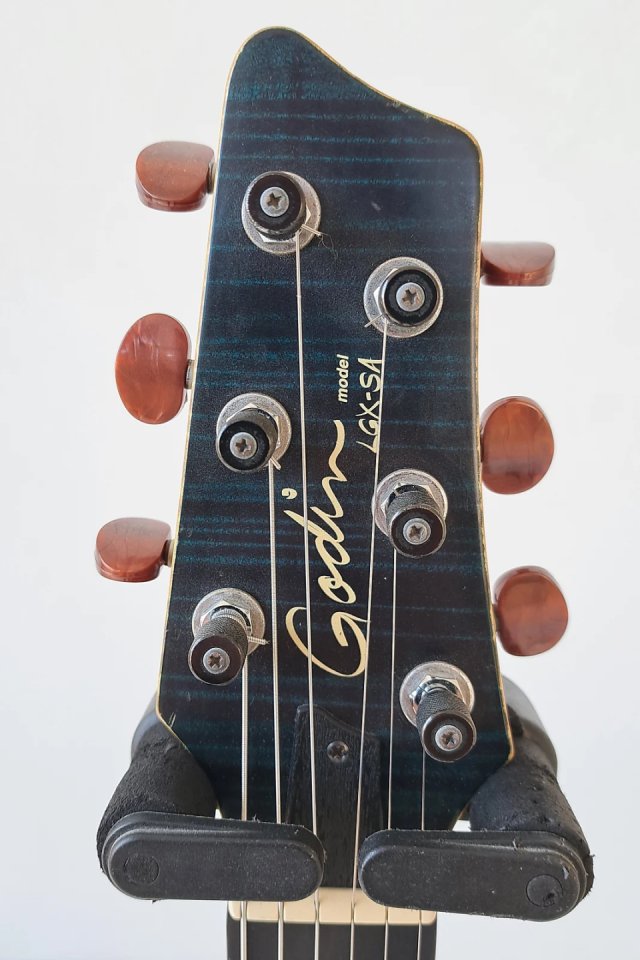Godin LGX-SA Trans Blue 2005 Multi-Voice de segunda mano · Foto 5 de 10 · Barcelona · 1425 €