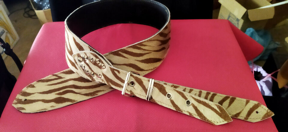 CORREA DE CUERO TIGRE