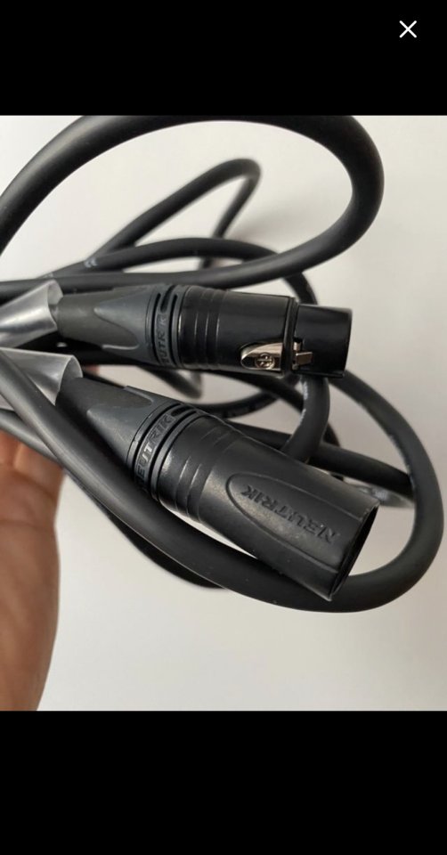 Cable Alemán de alta gama (para microfono)!