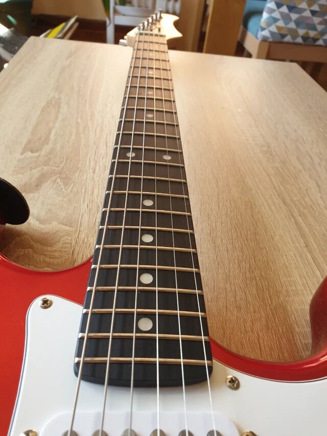 Stratocaster partcaster customizada