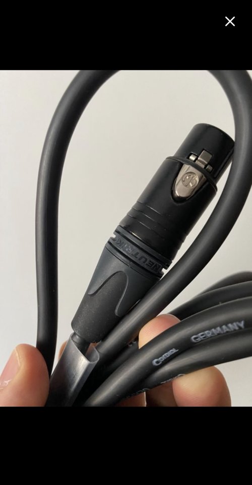 Cable Alemán de alta gama (para microfono)!