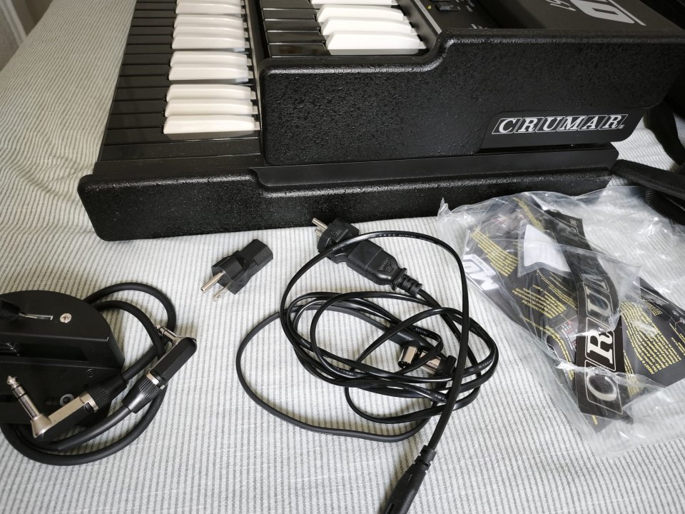 Crumar Mojo 61 Black Edition + Lower + Extras