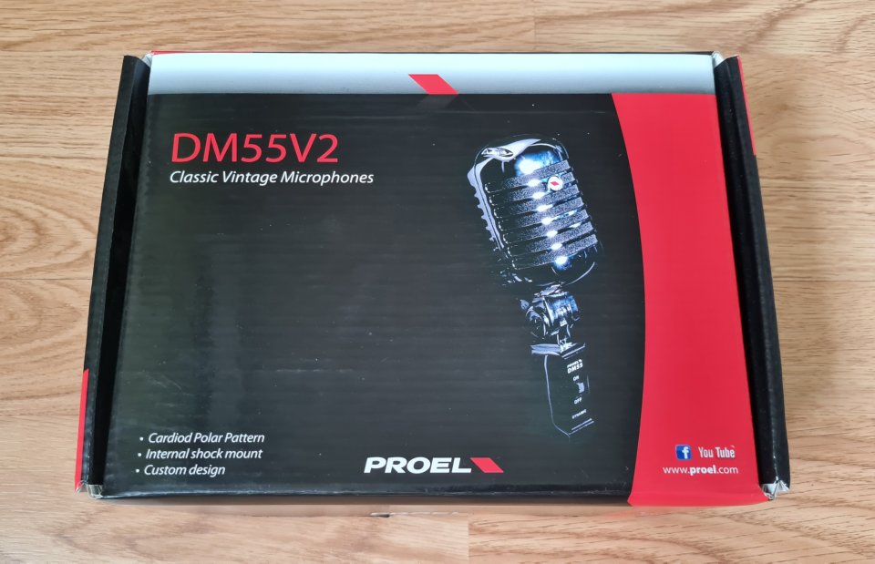 Micrófono Vintage Proel DM55V2 de segunda mano · Foto 5 de 6 · Zamora · 55 €