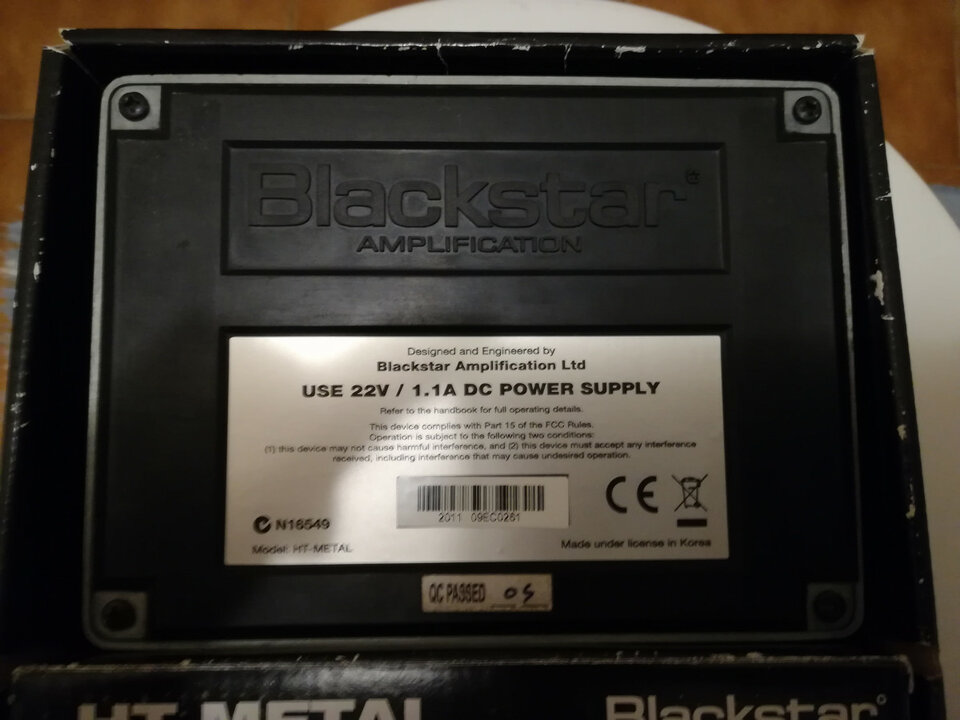 Blackstar HT Metal - Clean - Overdrive - Distortion