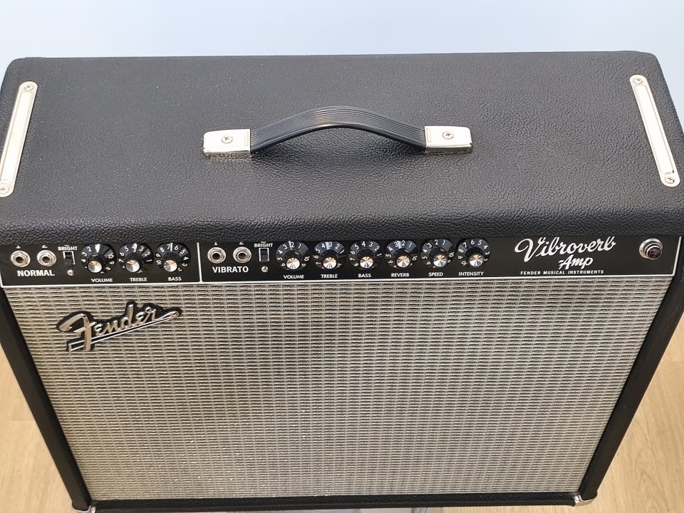 Fender Vibroverb Custom shop '64 Cesar Diaz Mods