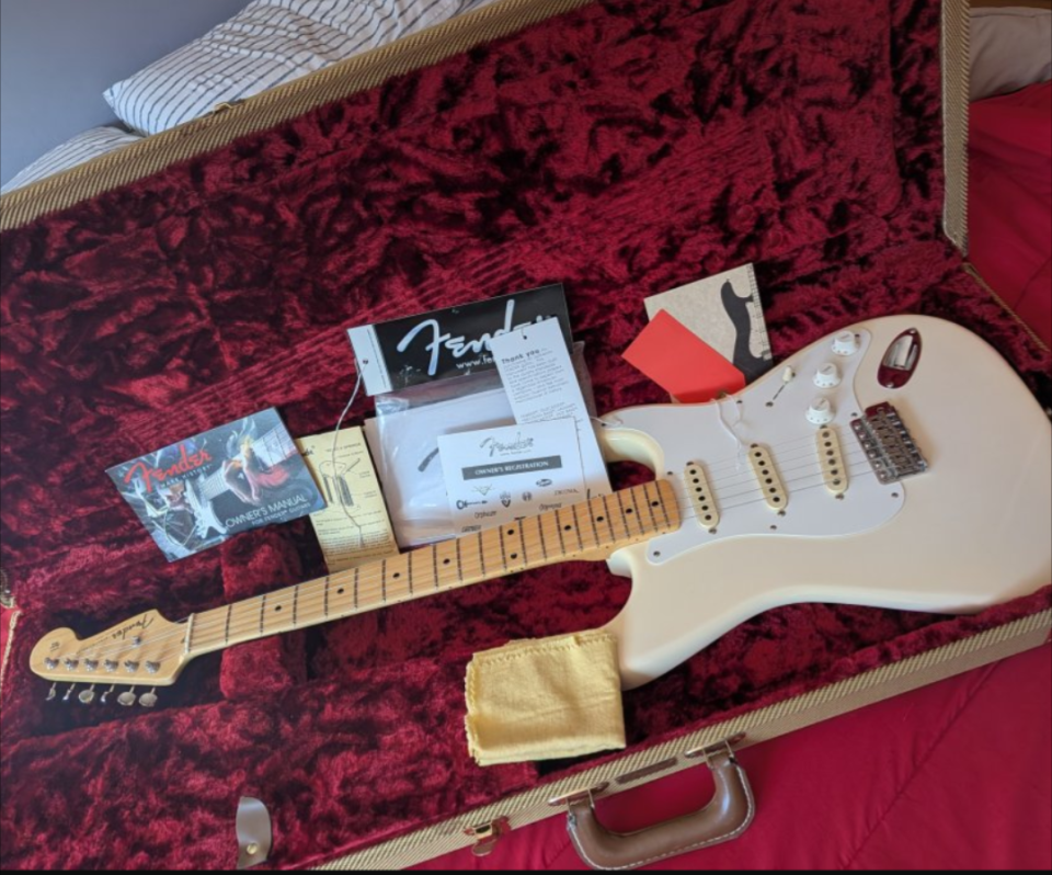 Pastilla puente Stratocaster Fender Pure Vintage 56 de segunda mano · Madrid · 55 €