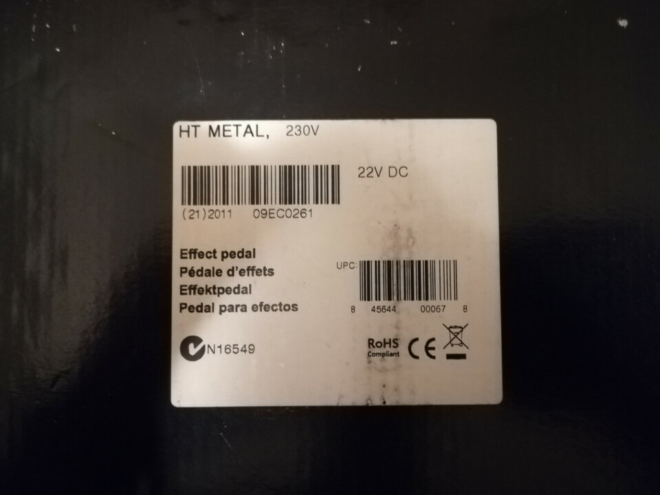 Blackstar HT Metal - Clean - Overdrive - Distortion