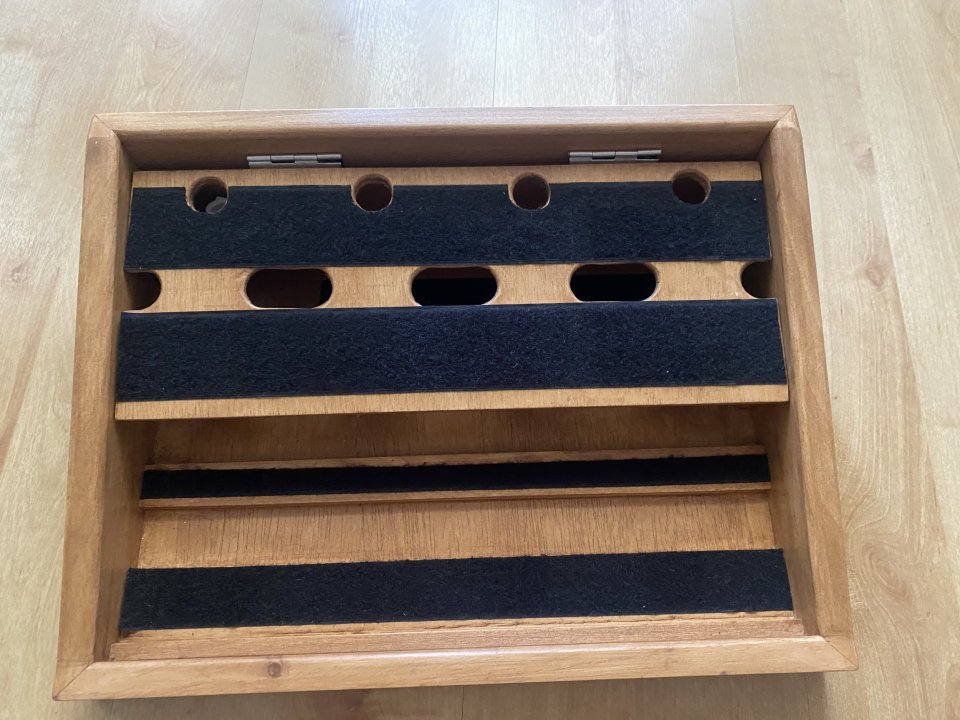 Pedalera personalizada madera guitarra/bajo