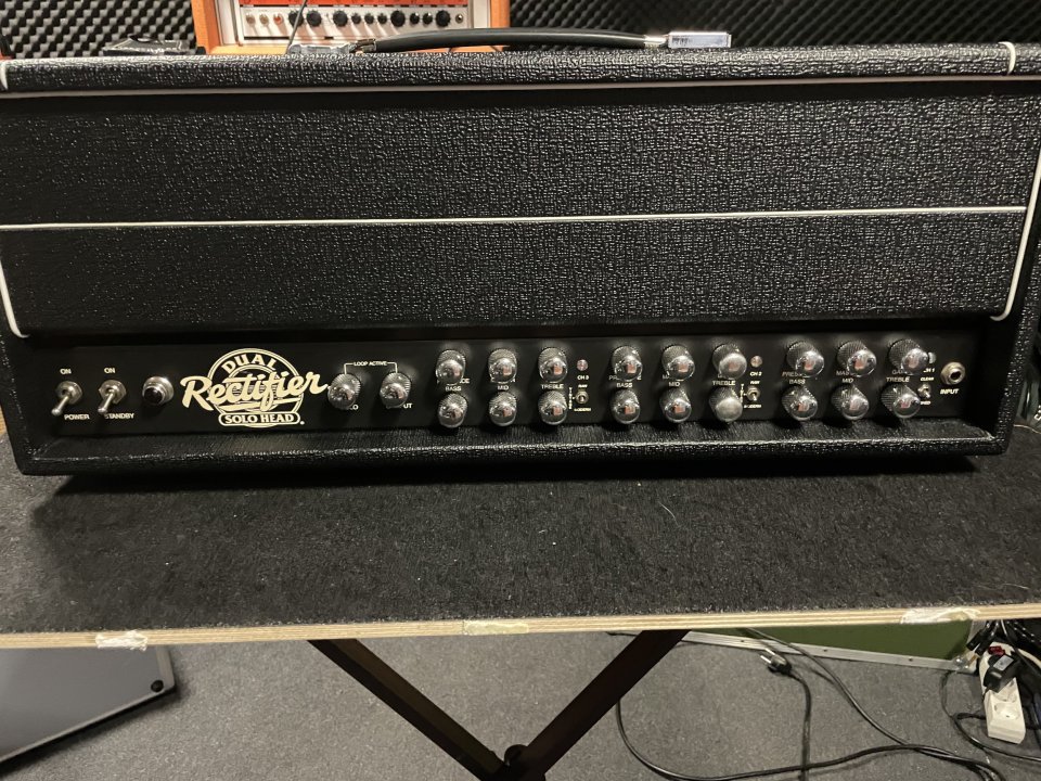 Mesa Boogie Dual Rec 3 - Custom Delcam + Original Green - Recién Revisado