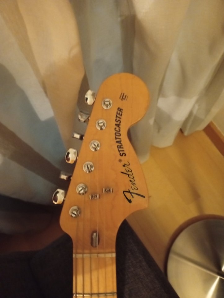 Mastil guitarra Fender stratocaster classic series 70s diapasón arce
