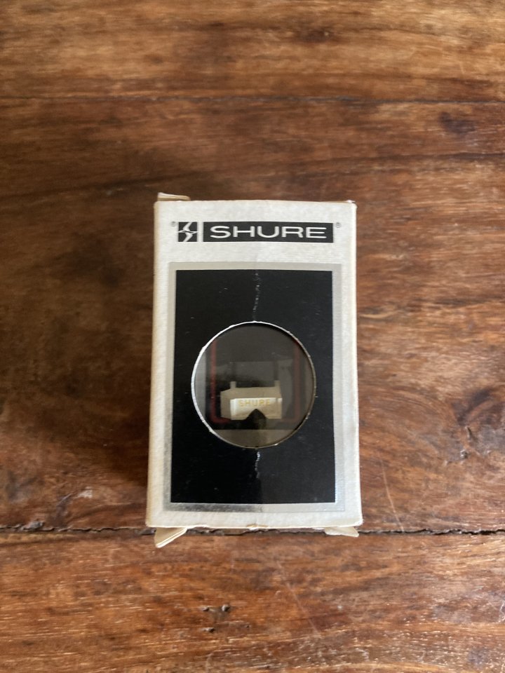 Shure N44-7 Aguja Tocadiscos NOS New Old Stock
