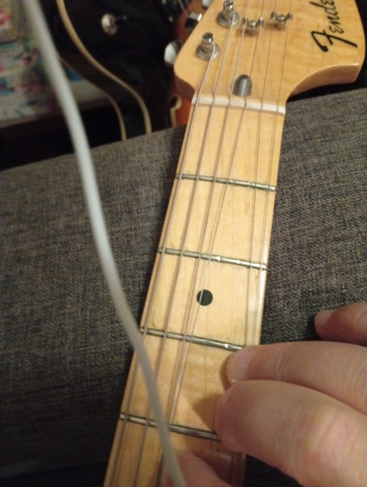 Mastil guitarra Fender stratocaster classic series 70s diapasón arce