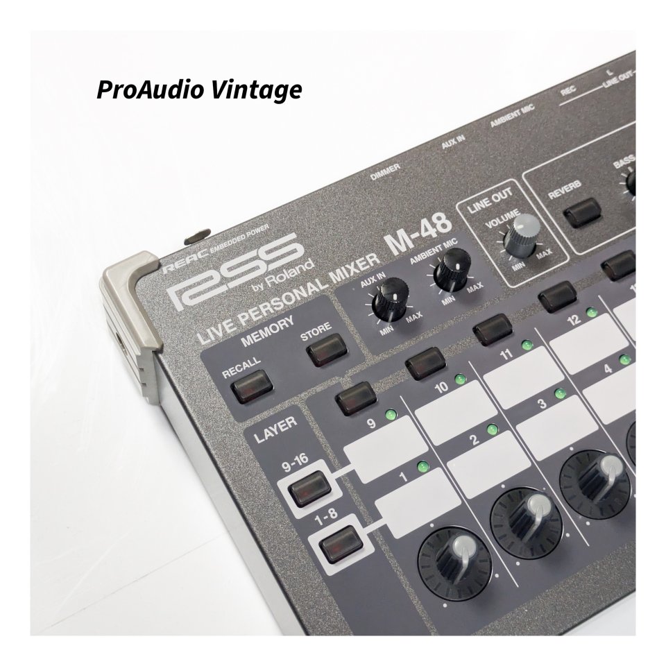 Sistema de Monitoreo personal en directo RSS M-48 Roland