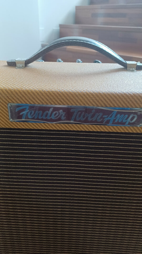 Vendo Amplificador Fender '57 Twin Amp (2007) en Perfecto Estado + Flight Case de Regalo!