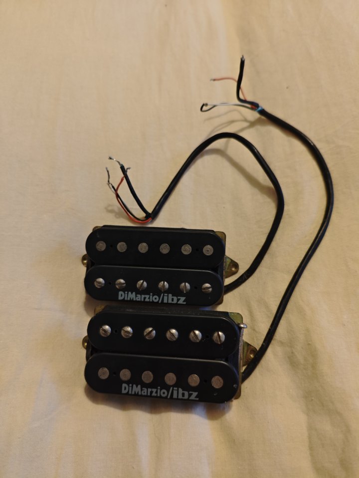 Pastillas dimarzio/ibanez