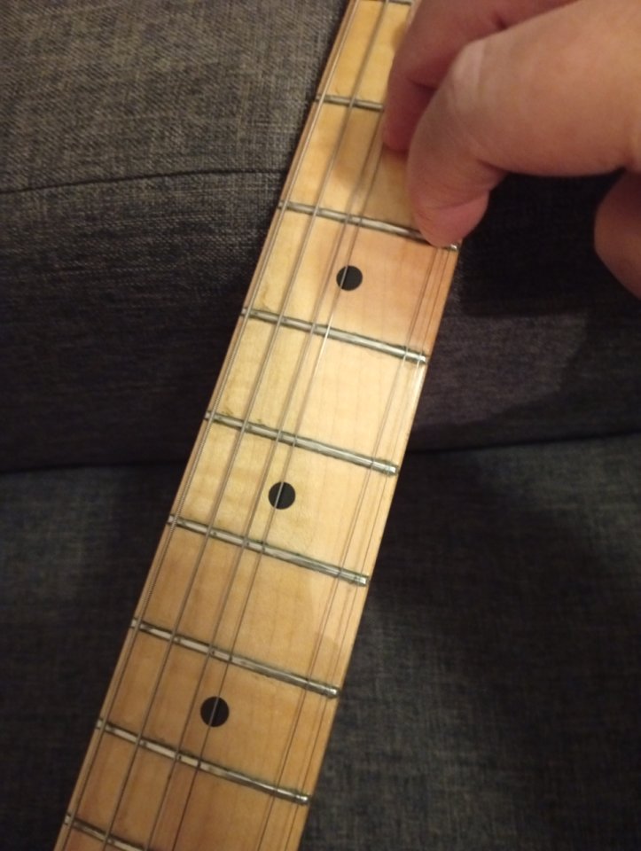 Mastil guitarra Fender stratocaster classic series 70s diapasón arce