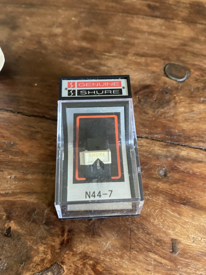 Shure N44-7 Aguja Tocadiscos NOS New Old Stock