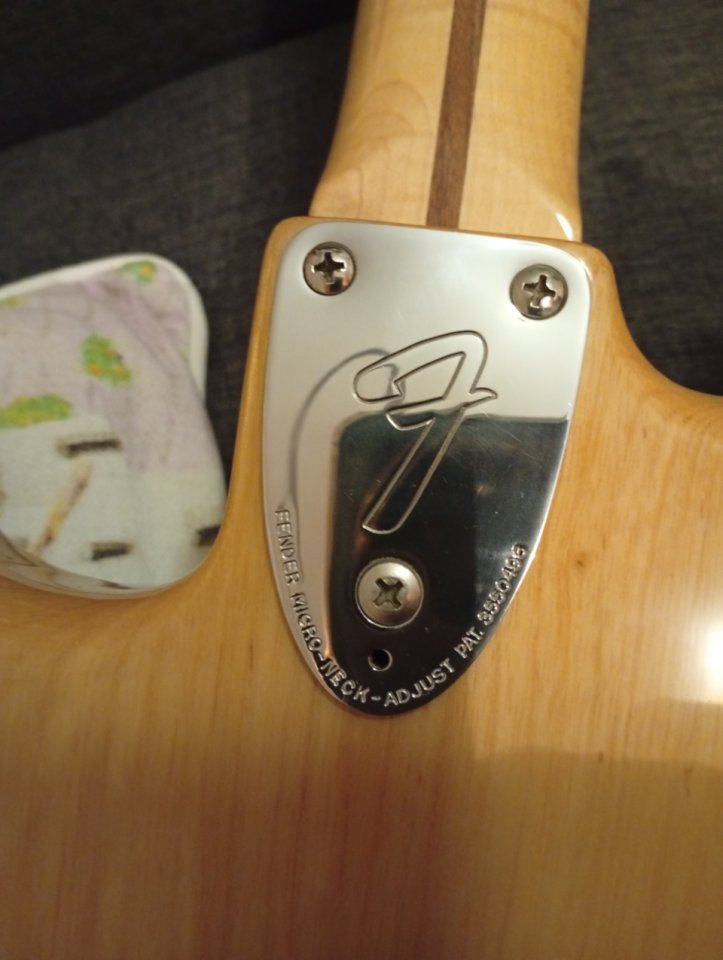 Mastil guitarra Fender stratocaster classic series 70s diapasón arce