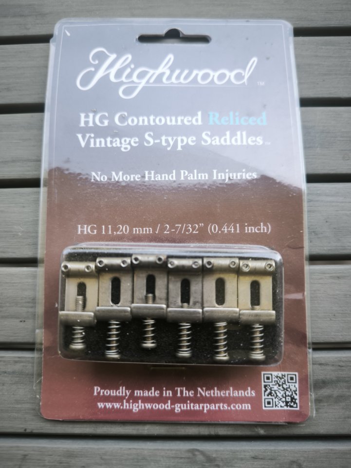 REBAJA Selletas Highwood Vintage stratocaster ¡NUEVAS Y ENVÍO INCLUIDO! de segunda mano · Foto 1 de 3 · Murcia · 28 €