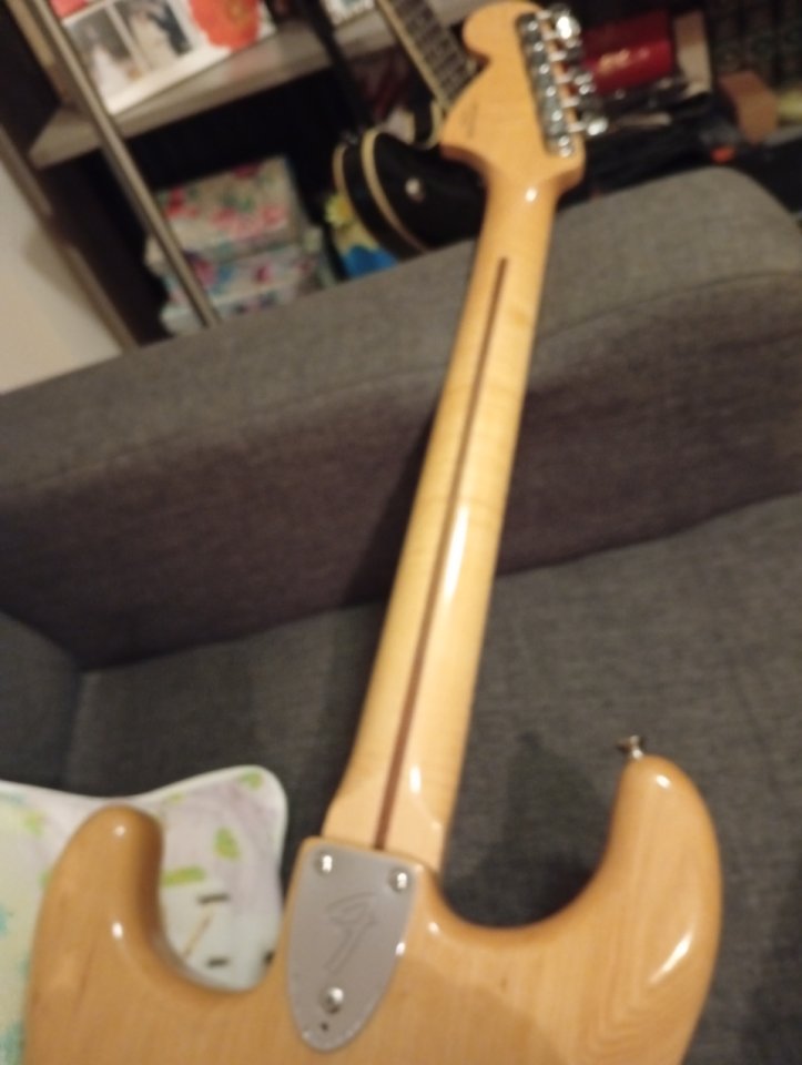 Mastil guitarra Fender stratocaster classic series 70s diapasón arce