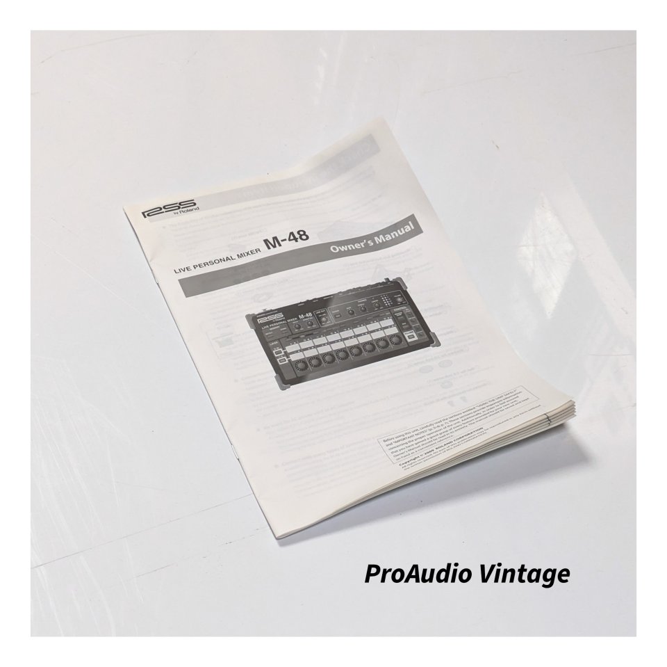 Sistema de Monitoreo personal en directo RSS M-48 Roland