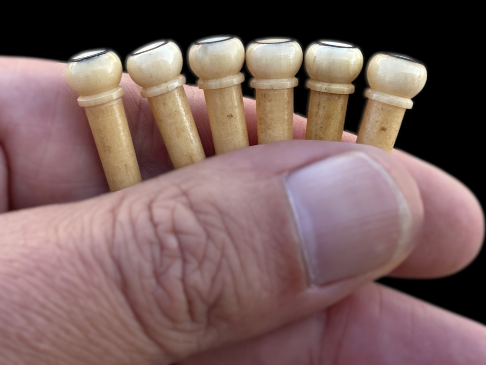6 Pines de Puente GOA Premium Hueso de Camello y Nácar de segunda mano · Foto 3 de 9 · Badajoz · 34 €