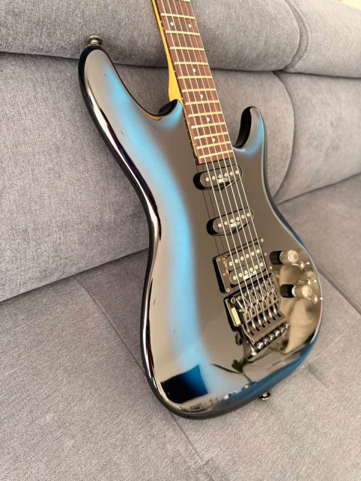 Ibanez 540R Bright Blue Burst (BB), Pre Satriani 1987 de segunda mano · Foto 3 de 10 · A Coruña · 2000 €