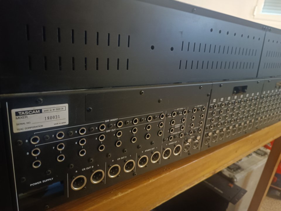 Tascam M3500 o cambio