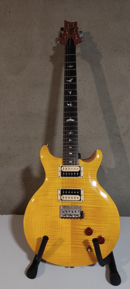 Guitarra Eléctrica PRS S.E. Santana Yellow