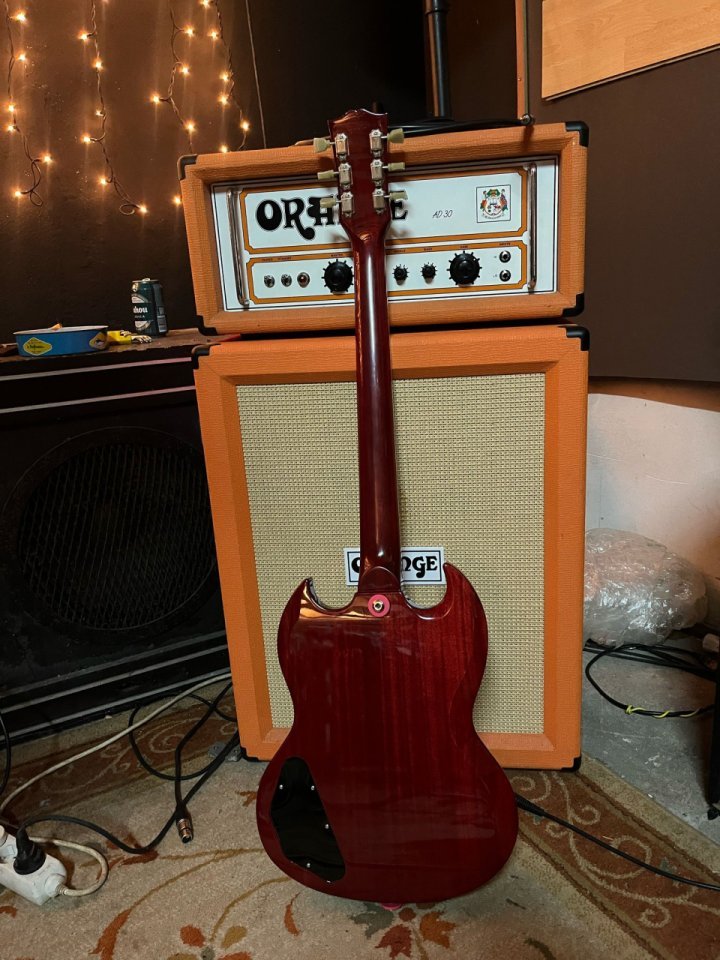 Tokai Japan SG124 Mojotone 59 clone