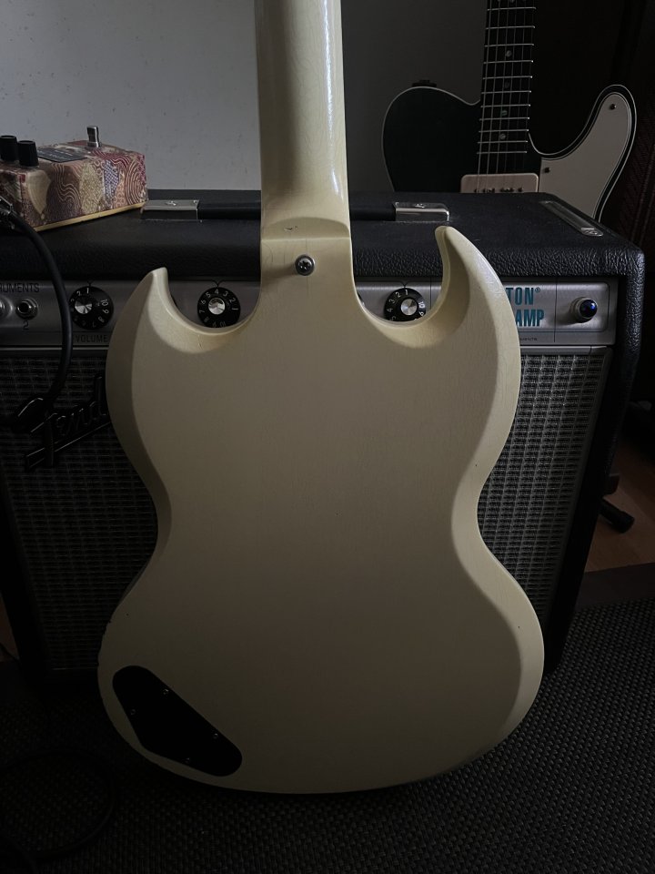 Vegarelics SG Junior Vintage White de segunda mano · Foto 4 de 6 · A Coruña · 1600 €