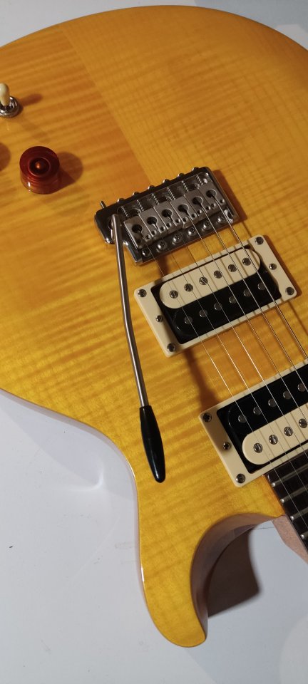 Guitarra Eléctrica PRS S.E. Santana Yellow