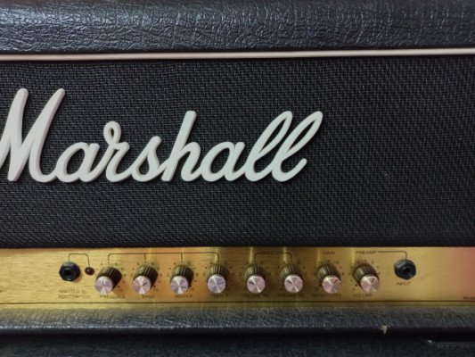 Marshall JCM 900 slx 100w y pantalla Marshall 2x12