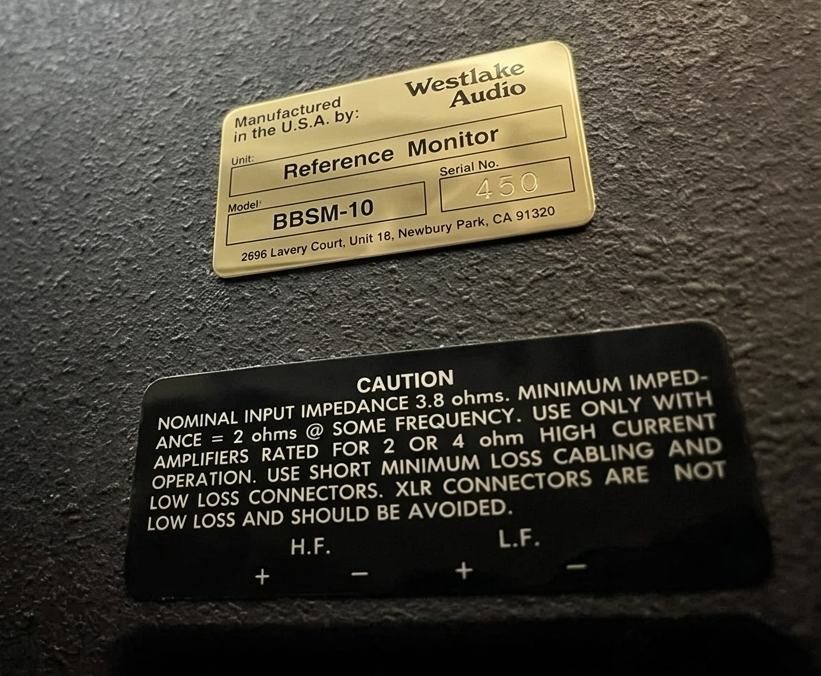 Sistema Westlake Audio BBSM-10 + Etapa H&H V500 + Repuestos Audax de segunda mano · Foto 4 de 8 · Madrid · 5400 €