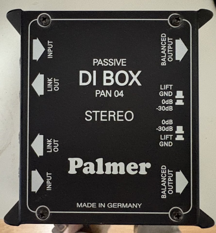 Palmer PAN04 Stereo DI de segunda mano · Barcelona · 50 €