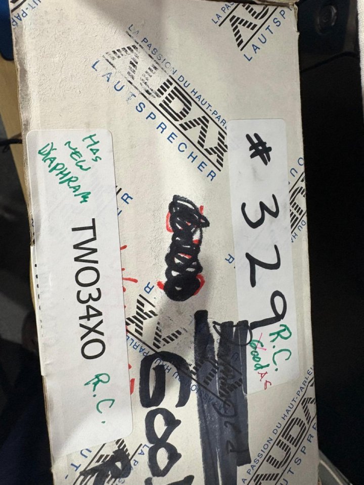 Sistema Westlake Audio BBSM-10 + Etapa H&H V500 + Repuestos Audax de segunda mano · Foto 6 de 8 · Madrid · 5400 €