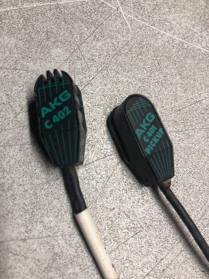 Microfonos AKG B9 Battery Power Supply C401+C402